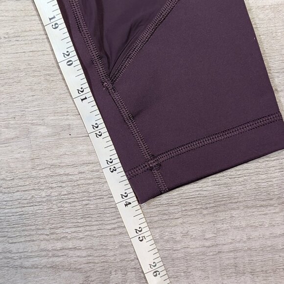 Lululemon Wunder Train Mesh HR Tight 25” Grape Thistle Purple Women's 6 NWT New - Picture 8 of 12